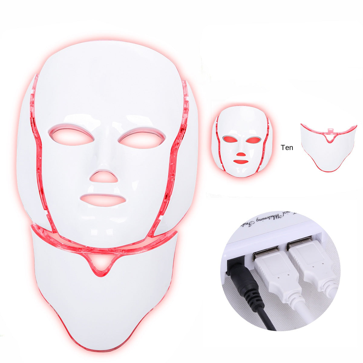GlowLift LED Neck Mask